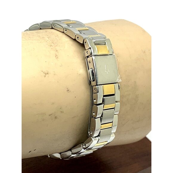 Bulova Women's Watch 98L277 Quartz Silver Dial Two Tone Stainless Steel - Picture 9 of 12